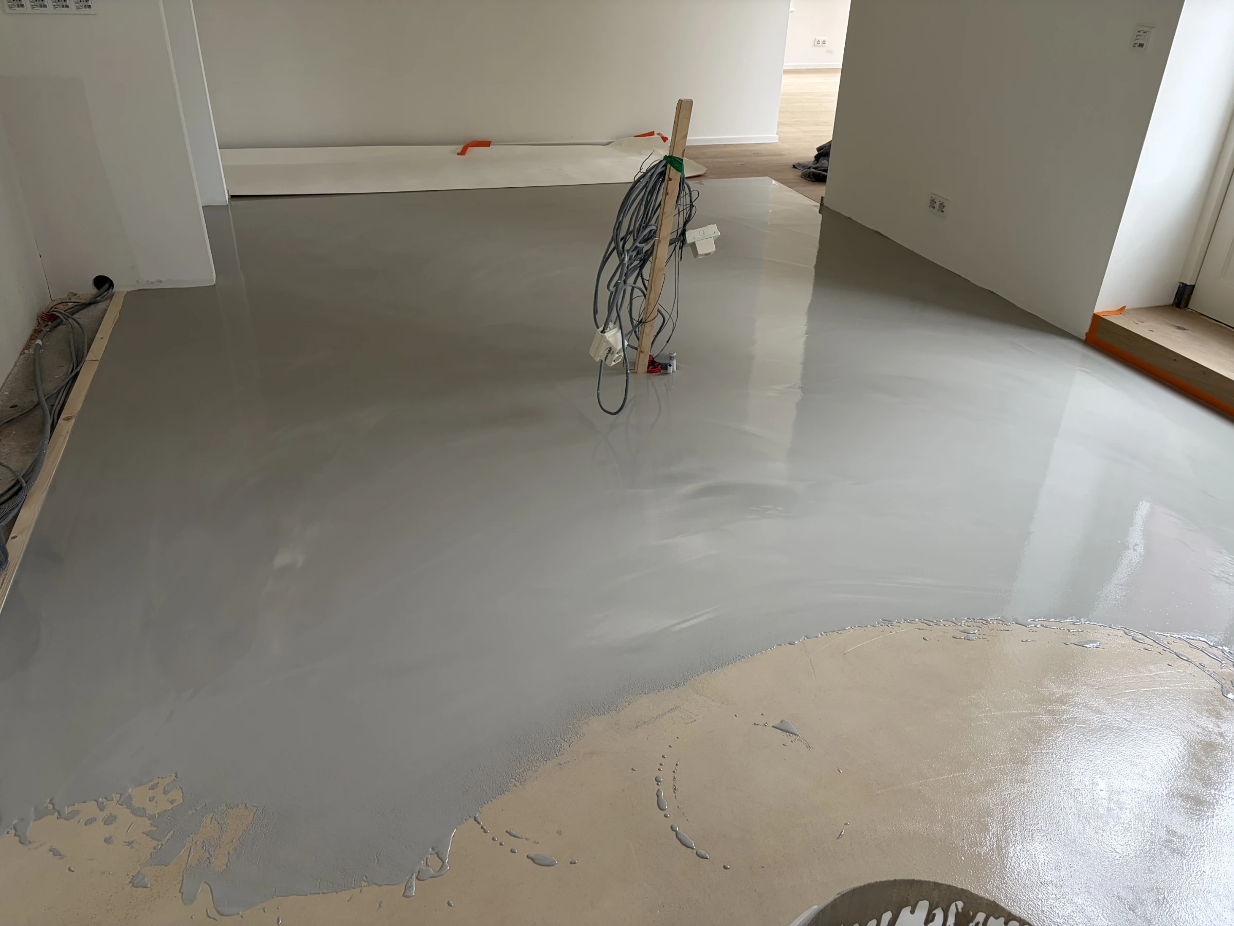 Warme matte tint in de keuken