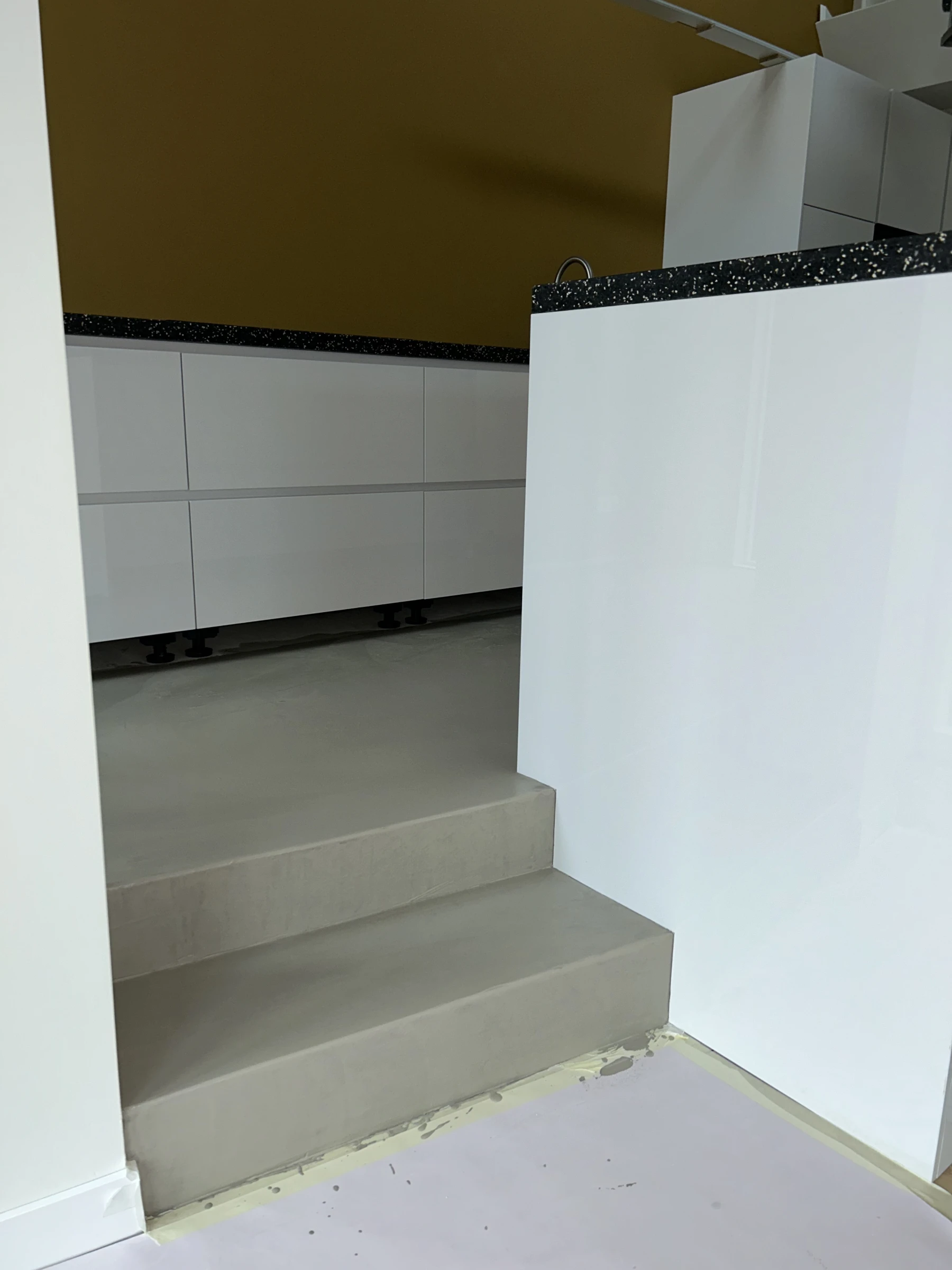 Rustige tint in de badkamer